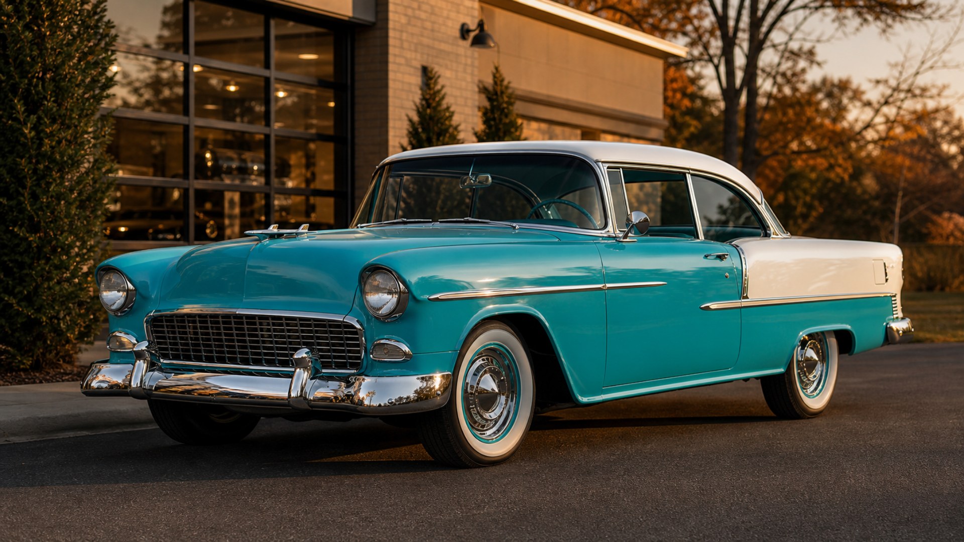 1955 Chevrolet Bel Air showroom photo